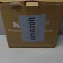 Kmall Cooling Queen Size Mattress Protector - 100% Waterproof & Breathable Cool 3D Air Fabric Bed Mattress Cover, Ultra Soft Noiseless Mattress Pad for 8"-21" Deep Pocket, Machine Washable (White)