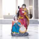 ACCENT COLLECTION HZ Catholic Holy Family Nativity Set, 8" Handcrafted Joseph, Mary & Jesus Statue, Religious Figurine Altar Decor, Christian Gifts