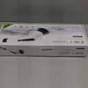 Electric Spin Scrubber, Cordless Cleaning Brush Scrubber for Home, 8 Replaceable Brush Heads-90Mins Work Time, 3 Adjustable Size, 2 Speeds for Bathroom Shower Bathtub Glass Car (White)