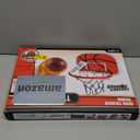 Mini Basketball Hoop Set for Kids Adults, Indoor Play Wall Mount Basketball Hoop for Door with 4 Small Replacement Toddler Basketballs, ABS Backboard Metal Rim Goal Sport Gifts for Pool Game Fun