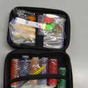 MORFEN Leather Sewing Kit Upholstery Repair Kit Leather Stitching Kit with Hole Punch, Waxed Thread, Sewing Awl, Upholstery Needles, Leatherworking Tools for Hand Stitching Furniture, Car, Sofa