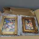 8 Pcs Vintage Picture Frames Set for Gallery Wall Gold Bronze Ornate