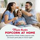 Dash SmartStore Stirring Popcorn Maker - Hot Oil Electric Popcorn Popper with Butter-Warming Tray, Clear Serving Bowl & Measuring Cup - 12 Cups, Aqua