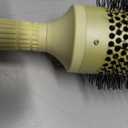Fast Dry Round Brush with Ceramic Ion Thermal Barrel and Nylon Bristles,Argan oil Round Hair Brush for Blow Drying,Styling,Curling,Straightening, Perfect Styling .for All Hair Types-53mm