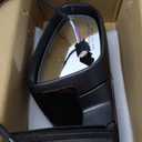 Right Passenger Side Mirror Compatible With 2016 2017 2018 2019 2020 2021 2022 VW Passat With Power Folding Power Glass Heated Turn Signal Black Replace#561857508BB9B9(8Pins)