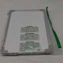 Double-Sided White Board, 16" x 12" Dry Erase Board Small Whiteboard for Wall Magnetic Hanging White Board Dry Erase for College Dorm Room, School, Home, Office