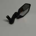 Bike Mirror Handlebar Mount 360 Adjustable 2pcs, Accessories Bike Side Mirror, E Bike Mirrors for Handlebars, Scooter Mirrors for Handlebars with Scratch Resistant Glass, E Bike Rear View Mirror