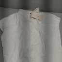 Dokotoo Casual V Neck Button Down Shirts for Women Solid Short Sleeve Blouse Tops (Small, 1 White)