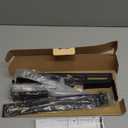 Sound Bar Mounts Unter TV or Above TV, Height & Depth Adjustable Soundbar Mountwith Detachable Extension Arms and L-Brackets