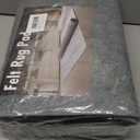 Resare Non Slip Rug Pad Gripper - 2.6x10 Feet 1/4" Extra Thick Felt Under Rug for Area Rugs and Hardwood Floors,Super Cushioned Non Skid Carpet Padding