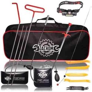 15 PCS Professional Car Tool Kit, Heavy Puller Tools Long Hook Puller