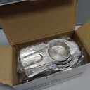 EWFEN Measuring Cups and Spoons Set, 7 Stainless Steel Nesting Measuring Cups & 7 Spoons, 5 Mini Measuring Spoons &1 Leveler, Kitchen Gadgets for Cooking & Baking, Square