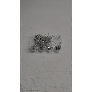 West & Arrow Disco Heart String Lights