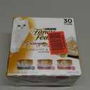 Purina Fancy Feast Gravy Lovers Poultry and Beef Grilled Gourmet Wet Cat Food Variety Pack - (Pack of 30) 3 oz. Cans