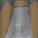 12x12 Picture Frame Set of 9, Display Pictures 8x8 with Mat or 12x12 without Mat, Multi Collage Gallery Square Photo Frames for Wall or Tabletop, Distressed Gray