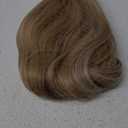 PANEWAY Hair Toppers For Women 20inch Long Wavy Curly Hair Topper Honey Blonde With Highlights Clip In Synthetic Wiglets Hair Pieces For Women