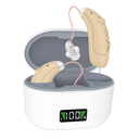 Hearing Aids for Seniors / OTC Hearing Aids for People with Hearing Loss – Featuring Sound Quality Restoration, Intelligent Noise Reduction, 80h Standby, One-Button Operation, Comfortable Wearing