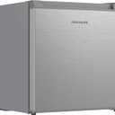 Frigidaire Retro Compact Mini Fridge with Freezer Compartment, Chrome Handles, Built-in Water Dispenser, (1.8 cu ft)