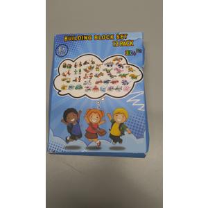Building Block Set 12 Pack 300 Pcs Age 6+