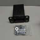 Eapele 4x4 Wood Fence Post Anchor Base, Thick Steel and Black Powder Coated, Come with Wood Screws and Concrete Anchors