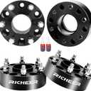 Richeer 2 inch 6x5.5 Wheel Spacer for 2019-2024 Ram 1500, 4 PCS 6x139.7mm Wheel Spacer with 14x1.5 Studs & 77.8mm Center Bore for 2019 2020 2021 2022 2023 2024 Ram 1500