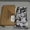 Ski Gloves - Waterproof Winter Snowboarding Gloves for Men & Women, Touchscreen Compatible, Warm Below -30F (Medium, White)