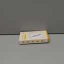 Heated Eyelash Curler for Natural Lashes 2-Level Adjustable Temperature Mini Electric Lash Curler Fast 3-Second Heat Up 24 Hours Long-Lasting Curl (White)