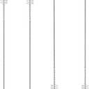 4 Pcs Straw Cleaner Brush, 10mm Wide Reusable Extra Long Straw Cleaner for 40, 30, 20 oz Stanley Mug, Stainless, Bottle