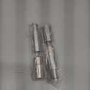 Salt and Pepper Grinder Set of 2,Stainless Steel Push Button Grinder Modern Design Thumb Grinder, for Black Pepper, Sea Salt and Himalayan Salt, Spice and Salt