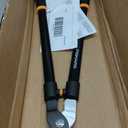 Fiskars 28" Loppers for Tree Trimming, Heavy Duty, Rust-Resistant Sharp Bypass Steel Blade Loppers, Branch Cutter up to 1.5" Diameter Cut Capacity, Shock-Absorbing Handle, Garden Tools