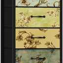 Furnulem Tall 6 Drawers Dresser, Vintage Storage Organizer Unit with Fabric Bins for Bedroom, Living Room, Closet, Nusery, Dorm, Entryway, Bedside Furniture, Sturdy Metal Frame, Wood Top, 11.8"D x 15.8"W x 45.9"H