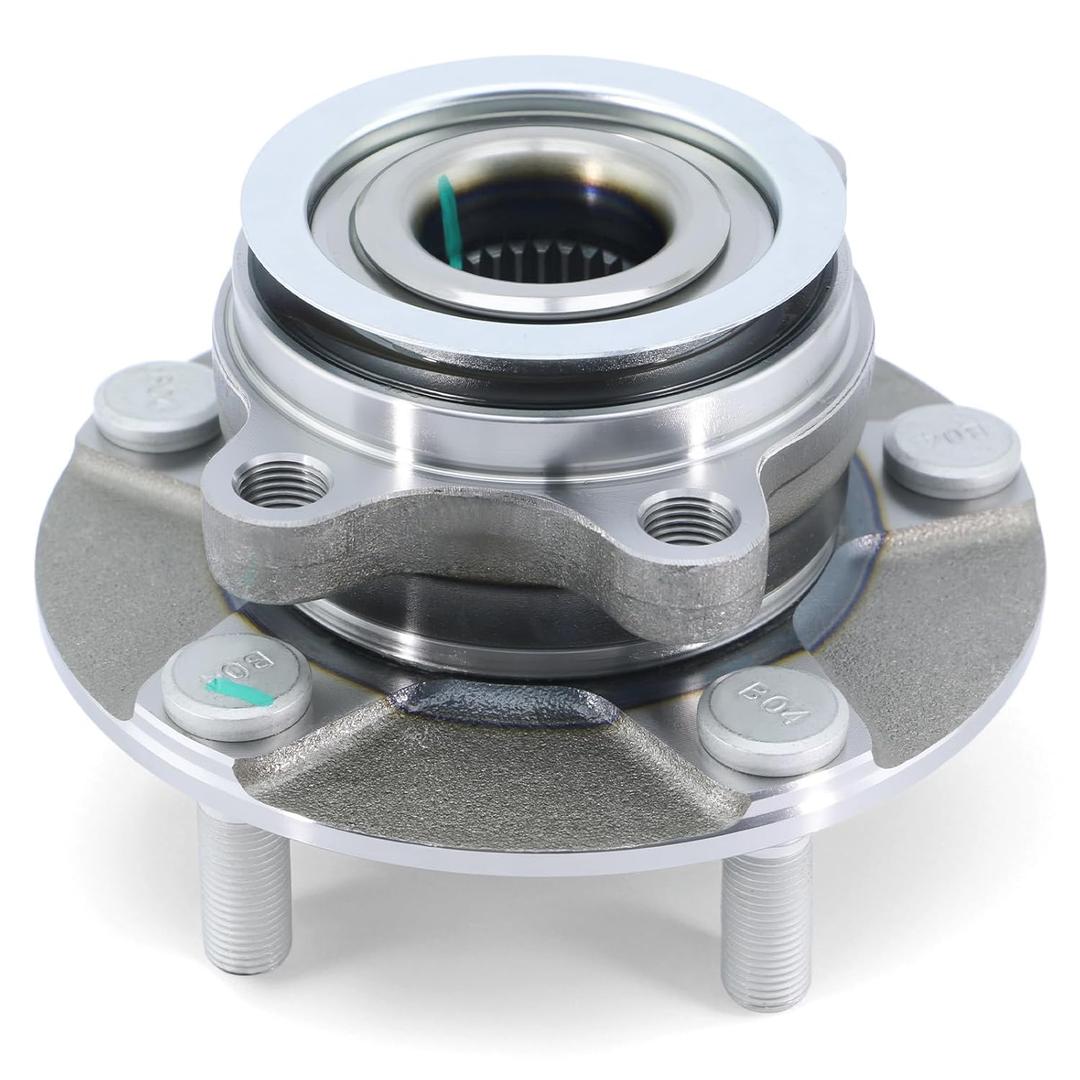 Front Wheel Hub and Bearing Assembly Fit for 2008-2013 Nissan Rogue, 2014-2015 Rogue Select, 2007-2012 Sentra 2.5L 2009 2010 2011 Wheel Hub and Bearing Assembly 5 Lugs w/ABS 513298