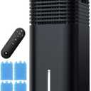 FANCOLE Windowless Portable Air Conditioners with 4Modes & 3Speeds, 15H Timer for Smart Auto-off, 2Gal Tank for 20H Cooling, Evaporative Air Cooler 17 FT Remote, 120 Swing Swamp Cooler No Hose Needed