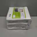 2 x Dorm Bed Skirt for Twin XL Bed|White Color|32 Inch Drop|100% Clean Microfiber|110 GSM for Maximum Opaqueness|Wrap Around Style|Classic and Stylish Dorm Room Essential