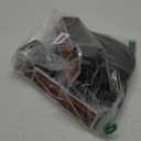 SANRILY 2 Pack Car Seat Gap Filler Organizer with Cup Holder Universal Fashion PU Leather Multifunctional Car Center Console Organizer with USB Hole Brown