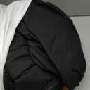 4 Pack Round Tablecloth 90 Inch Black Polyester Washable Fabric Table Covers for Wedding Dining Table Buffet Parties Banquet Decor