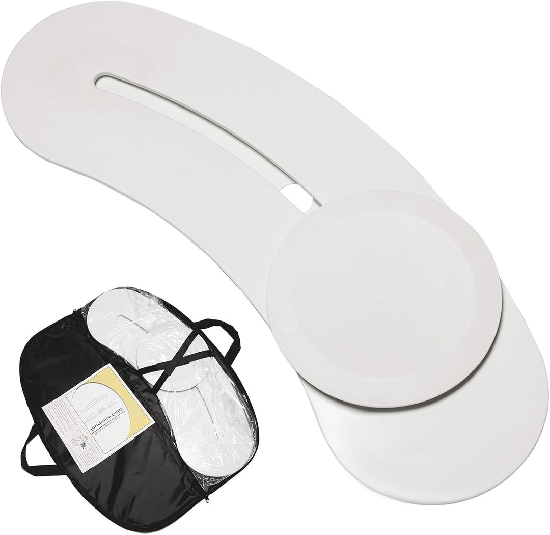 Transfer Board for Wheelchair Users, Sliding Board Transfer to Wheelchair, Transfer Board for Elderly and Disabled(No-Lift Transfer System for Disabled, Patient)