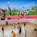 ELKCIP Volleyballs Official Size 5, Waterproof Soft Bulk Recreational Volley Balls and Net Bag for Indoor Outdoor Beach Pool Water Sand Game Training Match Gift for Beginner Teenager