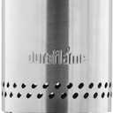 Duraflame 5.5 inch Table Top Fire Pit with Built-in Stand & Removable Grate, Low Smoke, Portable Mini for Outdoor Use, Wood or Pellets, Double Walled Stainless Steel, Travel Bag Included., 5.5 In Pit