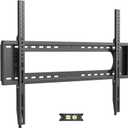 USX MOUNT Fixed TV Wall Mount for 65-120 inch Flat TVs up to 220 Lbs, Low Profile Wall Mount TV Bracket fits 16" 18" 24" 32" Stud Spacing, Max VESA 900x600mm for Most 100 98 90 85 86 inch