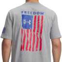 Under Armour Freedom Flag Short Sleeve T-Shirt (Gray)