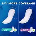 TENA Sensitive Care Incontinence Pads Moderate Absorbency Long Length, 60 Count