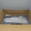 Taelakeni 28 Inch Metal Table Desk Legs, Heavy Duty Industrial Style Dinning Table Leg with Adjustment Feet Pads, Trapezoid