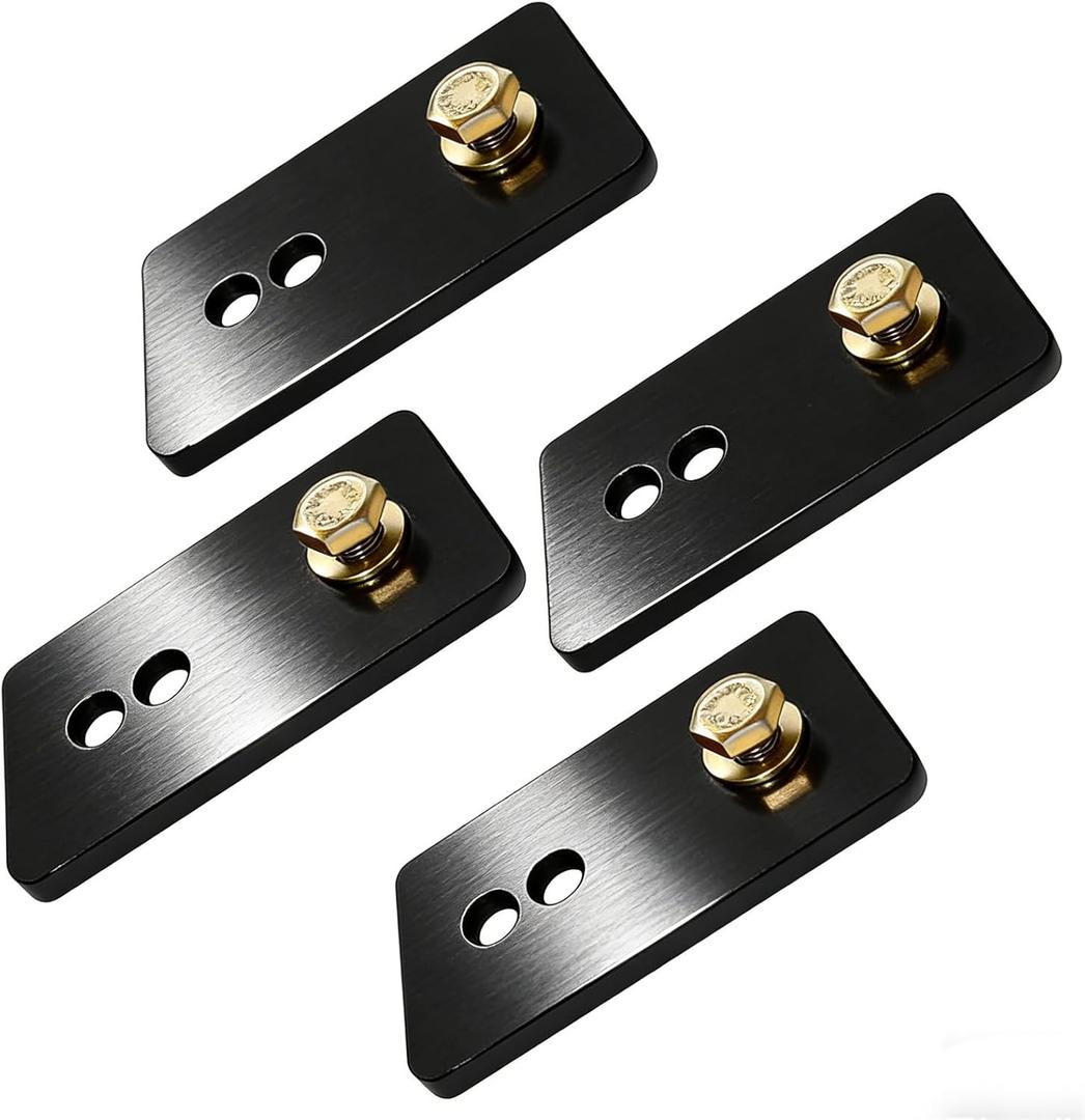Seat Relocation Brackets/Seat Relocation Brackets Kit Compatible with 1967-2002 Camaro, Firebird.Seat Relocation Bracket Kits fit for 1.5 Inch-2 Inch Extension Capability(Set of 4 Universal)