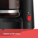 BLACK+DECKER 5-Cup Coffeemaker, DCM600B Black