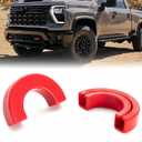 Tow Hooks Covers Fits for Chevy Silverado 1500 2007-2025,Front Tow Hooks Covers for Chevy Silverado 1500 Accessories 2007-2025 Red