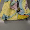 Qaba Bounce House, Inflatable Bouncer with Air Blower, Outdoor & Indoor Bouncy Castle with Slide, Stakes, Repair Patches, Storage Bag, for Kids Ages 3-8, 98" x 65" x 79"