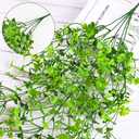 Waipfaru Artificial Hanging Four-leaf clover, 4pcs Fake Hanging Plants, Faux Ivy Pothos Vines Greenery for Wall Home Bedroom Living Room Aesthetic Kitchen Office Aesthetic Kitchen Indoor Outdoor Decor