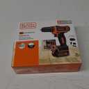 BLACK+DECKER 12V MAX Cordless Drill/Driver, Battery and Charger Included (BDCDD12C)