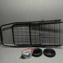 dbest products Cruiser Cart Sport, Foldable Grocery Cart on Wheels,Multi-Use Collapsible Folding Laundry Basket with Wheels (Black)